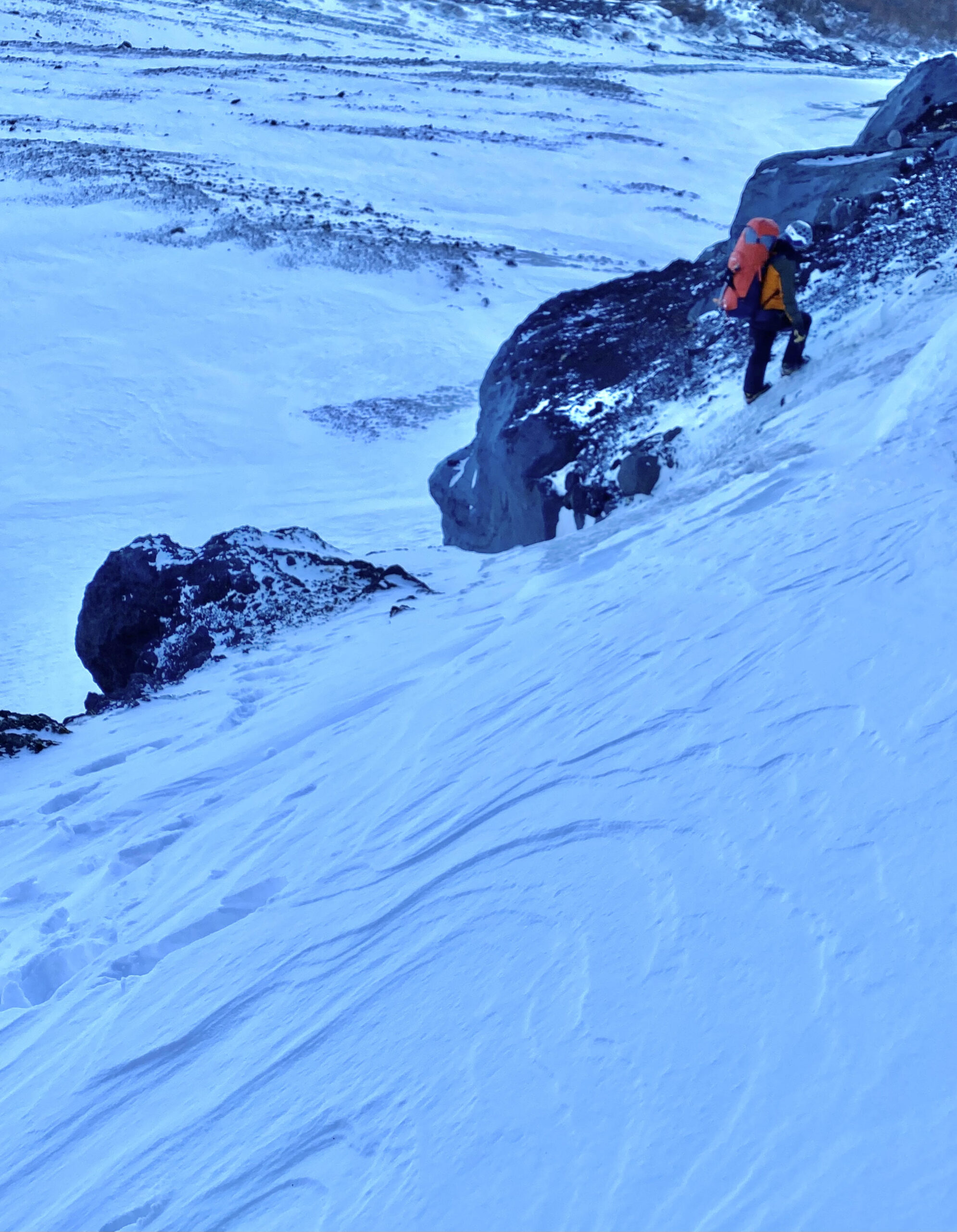 climbing in japan alpine climbing ice climb Japan mt fuji winter asama yama